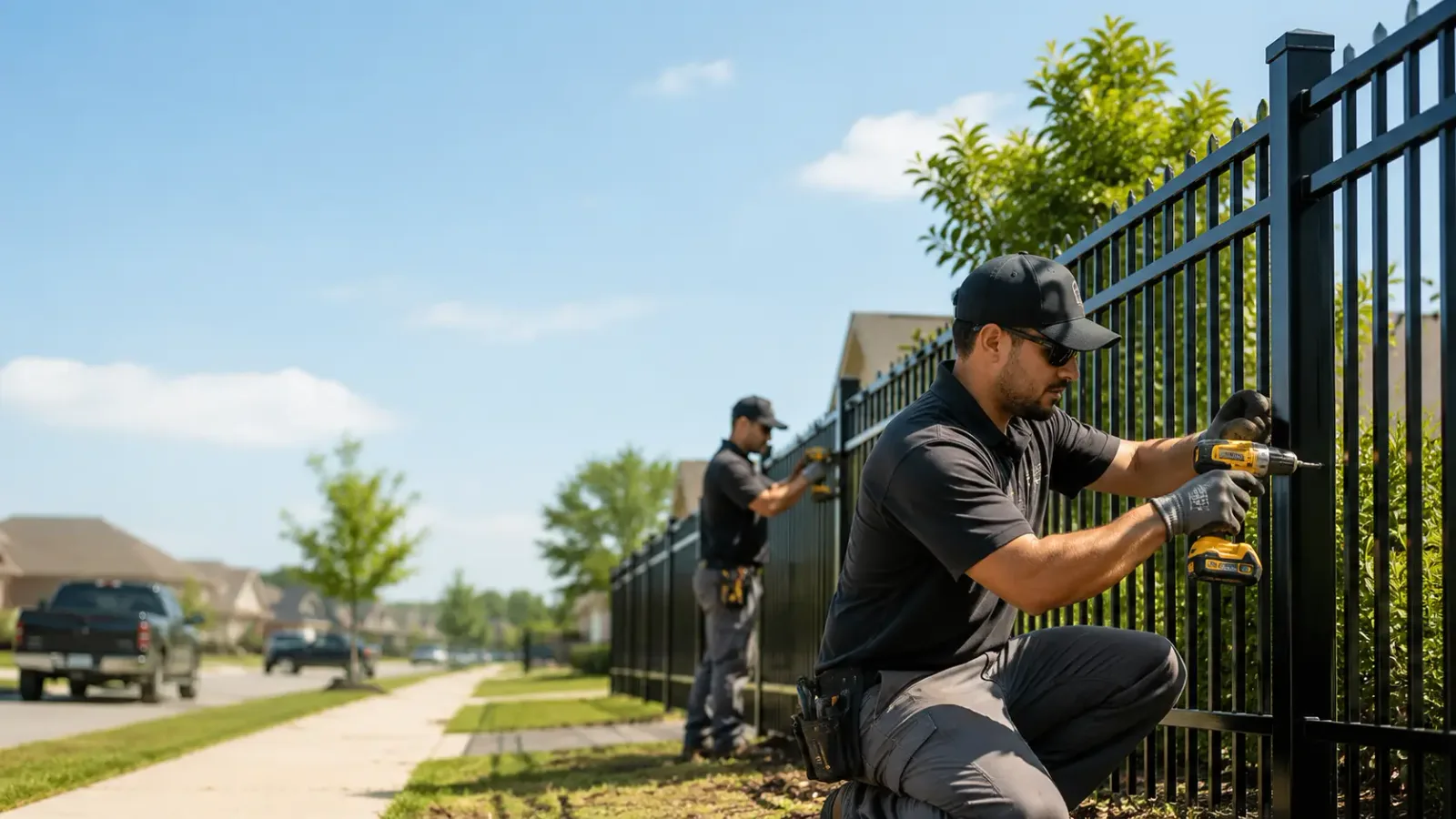 Metal Fence Installation in Worthington, IA